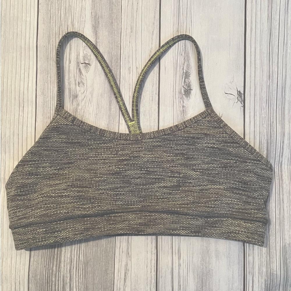 Lululemon Flow Y Space Dye Sports Bra size 8